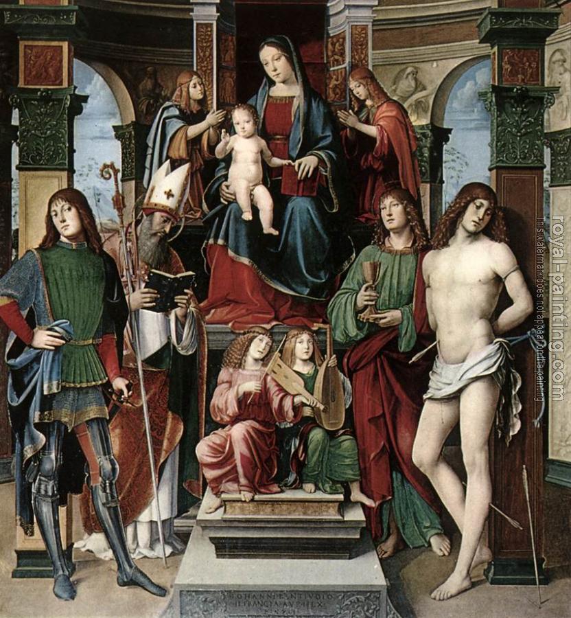 Francesco Francia : Madonna and Saints